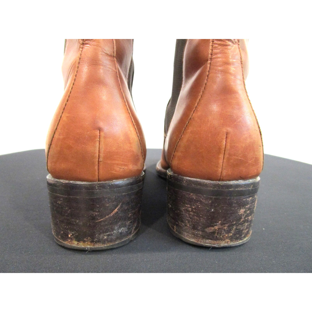 Cole Haan NikeAir Brown Leather Waterproof Chelsea Boots Women Sz 8 - Picture 7 of 11